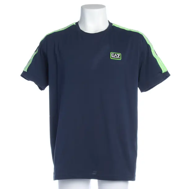 T-Shirt in Blue, Cotton, Emporio Armani