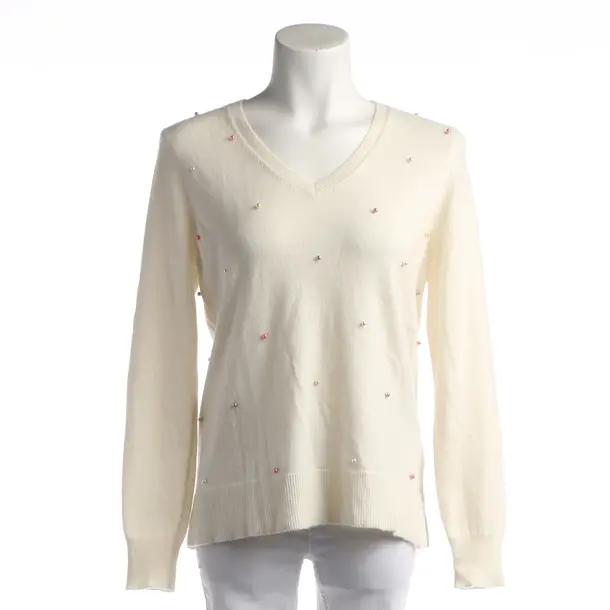Cashmere Jumper in White, Cashmere, Repeat