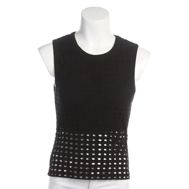 Top in Schwarz, Polyester, Alexander Wang
