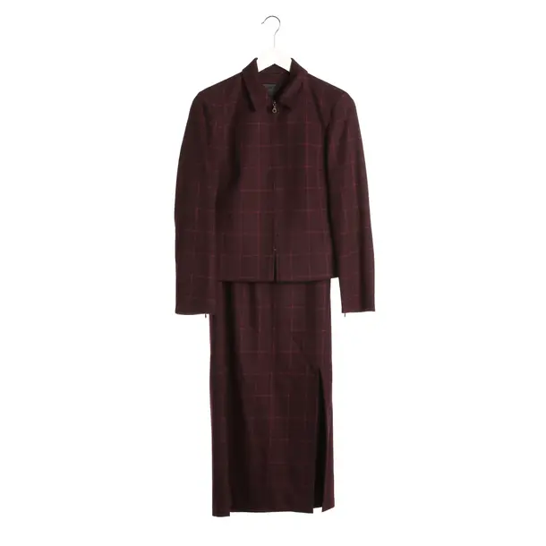 Skirt Suit in Purple, Wool, Windsor
