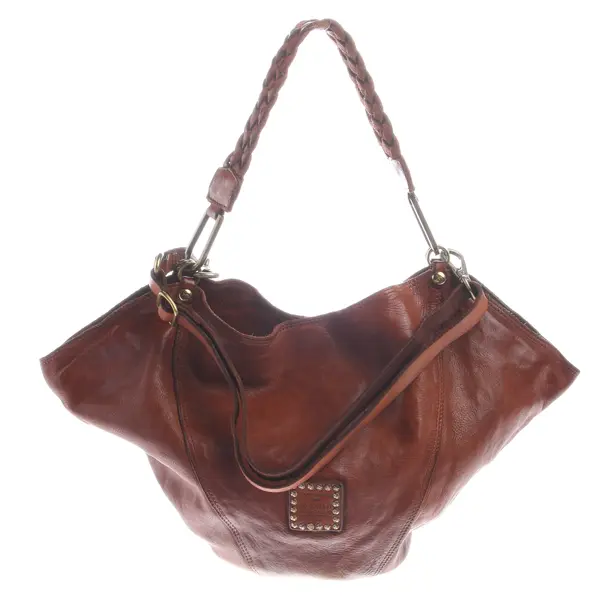 Shoulder Bag in Brown, Leather, Campomaggi