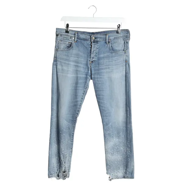 Straight Fit Jeans in Blue, Cotton, Citizens of Humanity