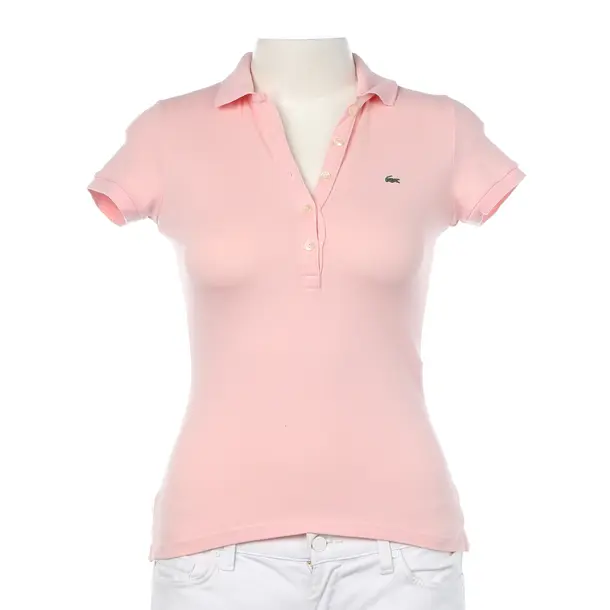 Poloshirt in Rosa, Baumwolle, Lacoste