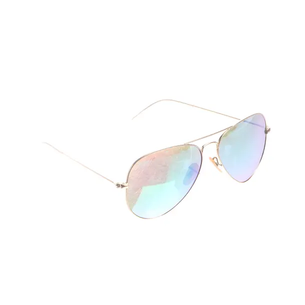 Sonnenbrille in Metallic, Kunststoff / Metall, Ray Ban