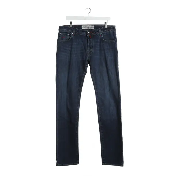 Straight Fit Jeans in Blue, Cotton, Jacob Cohen