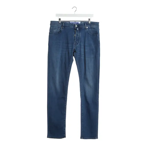Jeans Straight Fit in Blau, Baumwolle, Jacob Cohen