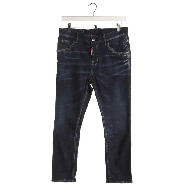 Straight Fit Jeans in Blue, Cotton, Dsquared