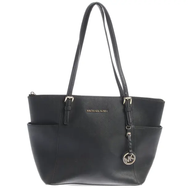 Shoulder Bag in Black, Leather, Michael Kors