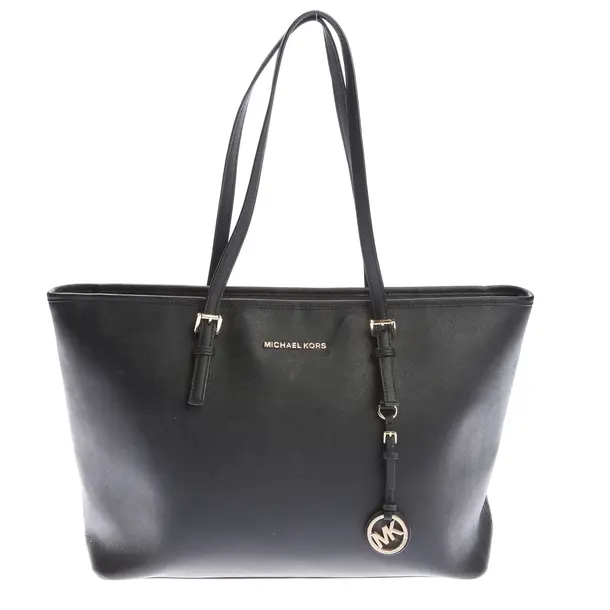 Shoulder Bag in Black, Leather, Michael Kors