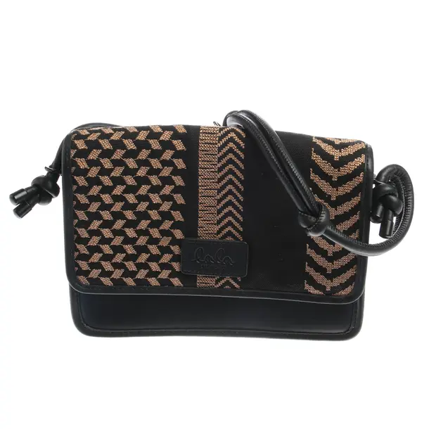 Shoulder Bag in Black, Cotton, Lala Berlin