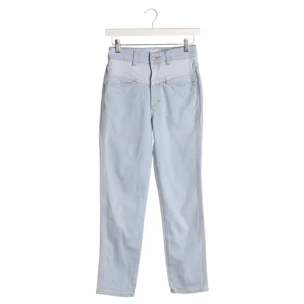Jeans Straight Fit in Blau, Baumwolle, Closed