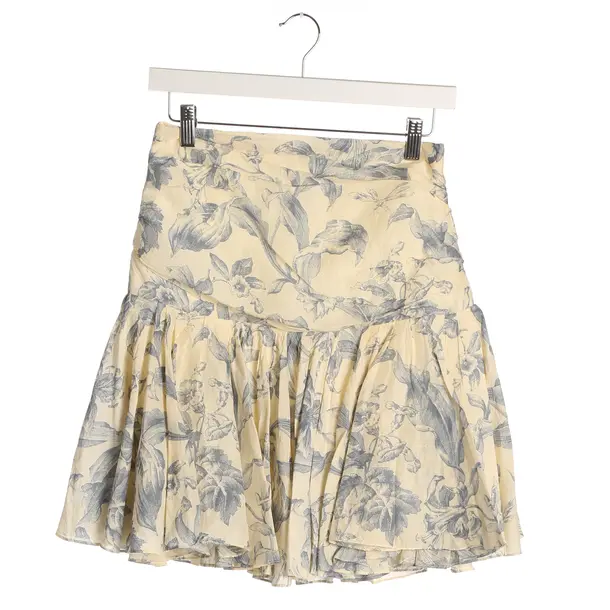 Skirt in White, Linen, Sandro