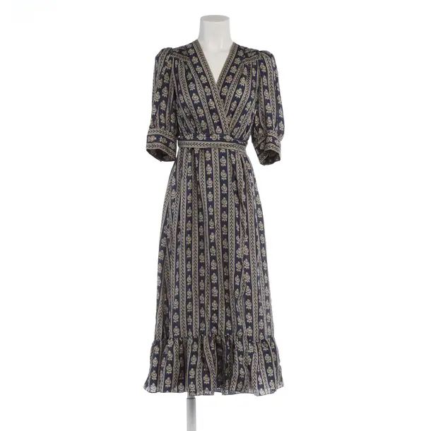 Kleid in Blau, Seide, Sandro