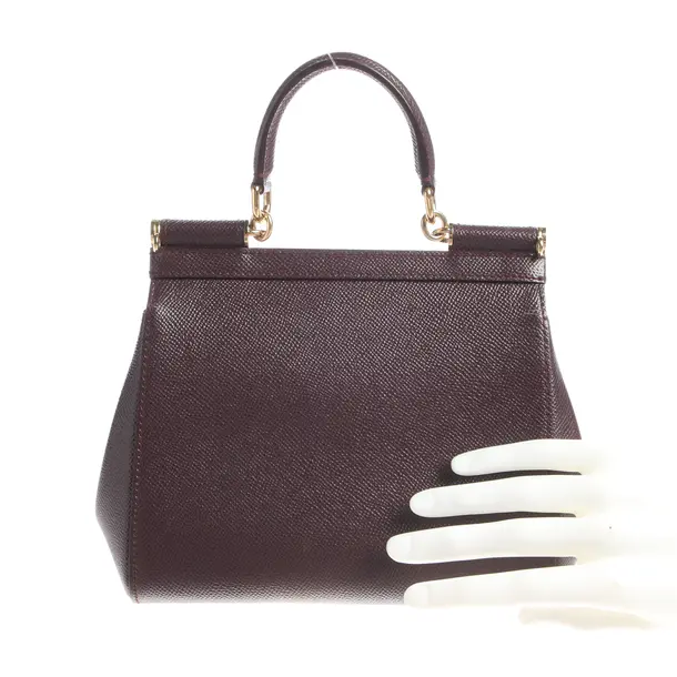 Handtasche in Lila, Leder, Dolce & Gabbana