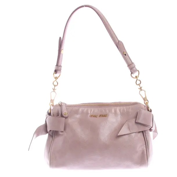 Schultertasche in Rosa, Leder, Miu Miu