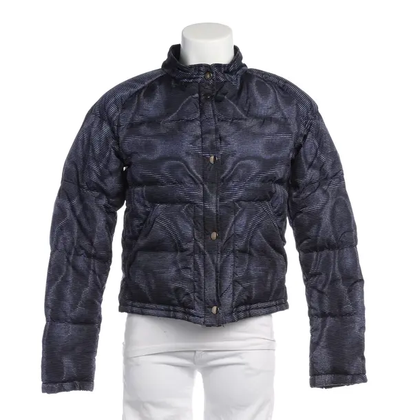 Mid-Season Jacket in Blue, Polyimide, Prada