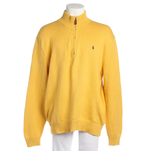 Cardigan in Yellow, Cotton, Polo Ralph Lauren