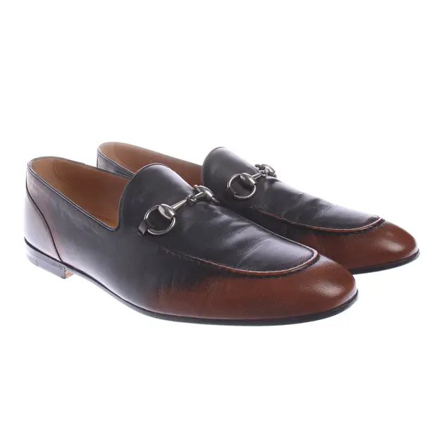Loafers in Brown, , Gucci