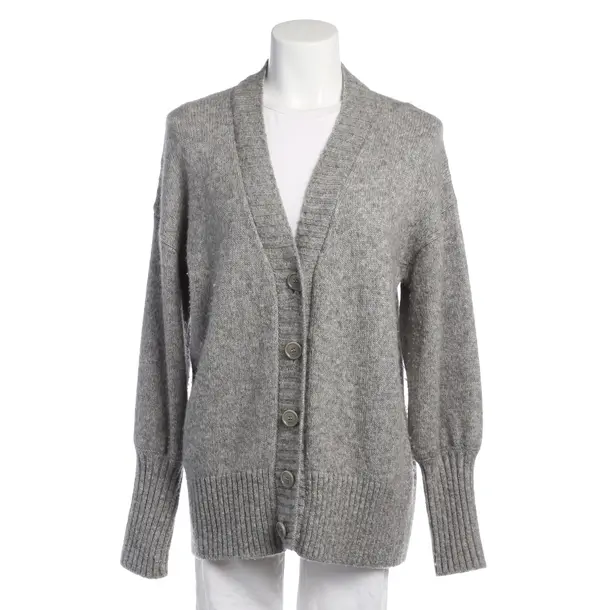 Strickjacke in Grau, Polyimid, Hugo Boss Black Label