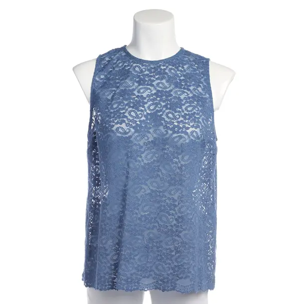 Top in Blau, Polyimid, Twin Set