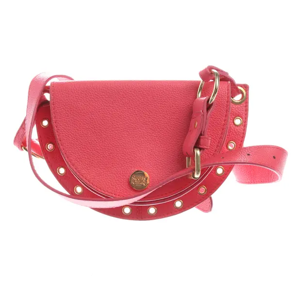 Cross Body Bag in Pink, Leather, See by Chloé
