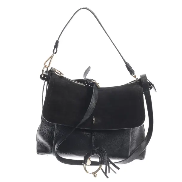 Shoulder Bag in Black, Leather, See by Chloé