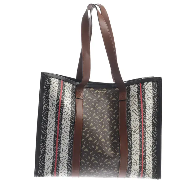 Shopper Bag in Multicolored, Leather, Burberry