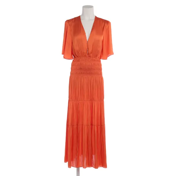 Cocktailkleid in Orange, Polyester, Maje