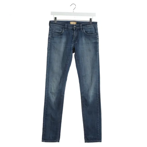 Jeans Straight Fit in Blau, Baumwolle, Fay