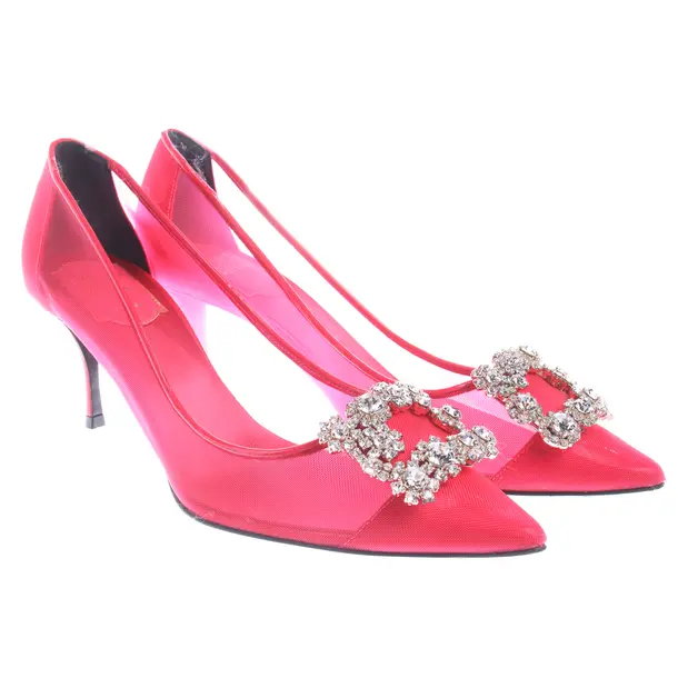 Pumps in Rosa, , Roger Vivier