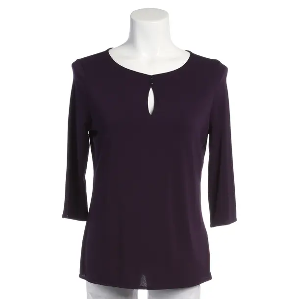 Longsleeve in Lila, Viskose, Hugo Boss Black Label