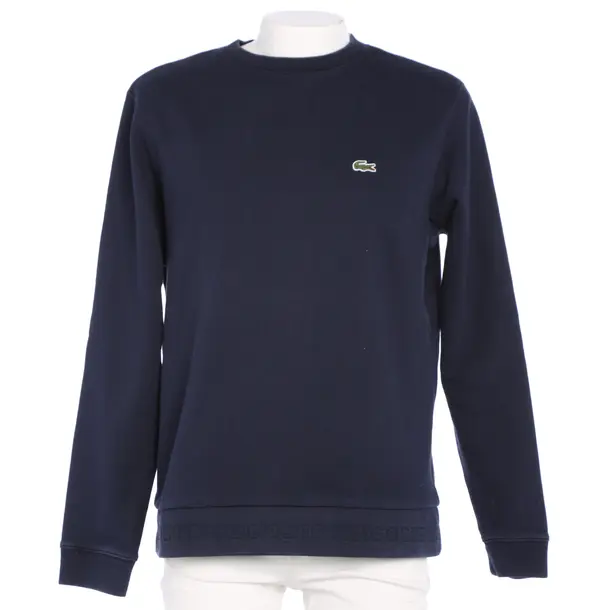 Sweatshirt in Blau, Baumwolle, Lacoste