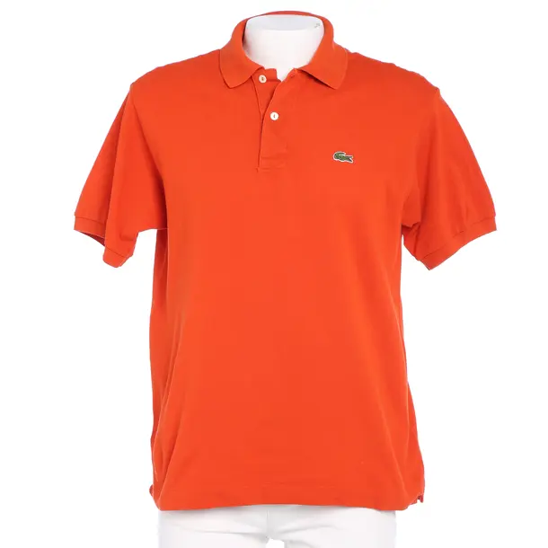Poloshirt in Orange, Baumwolle, Lacoste