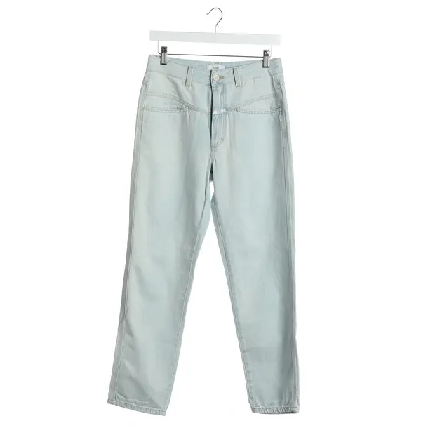Jeans Straight Fit in Blau, Baumwolle, Closed