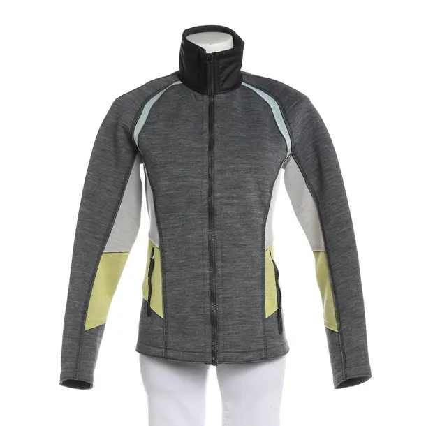 Felpa con cerniera, in Multicolore, Poliestere, Pantofola da donna