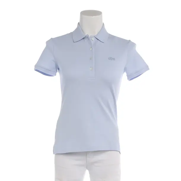 Poloshirt in Blau, Baumwolle, Lacoste