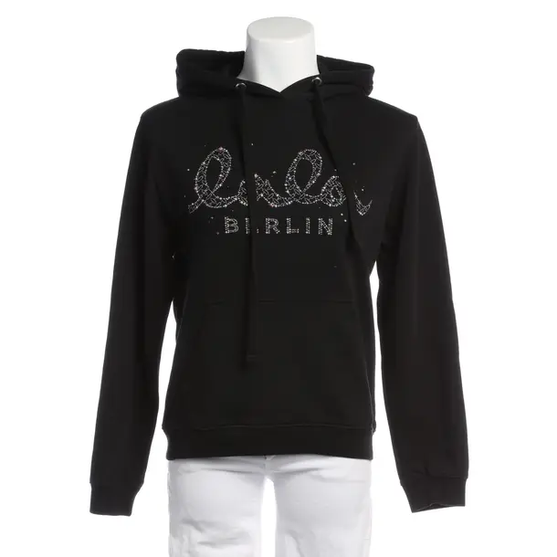 Hoodie in Schwarz, Baumwolle, Lala Berlin