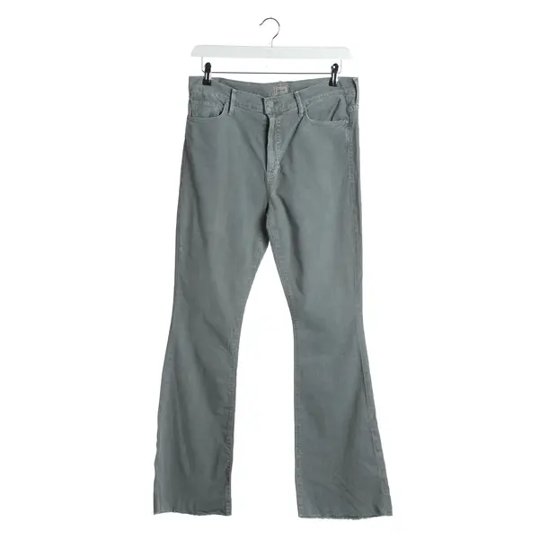 Jeans Flared in Grau, Baumwolle, Mother