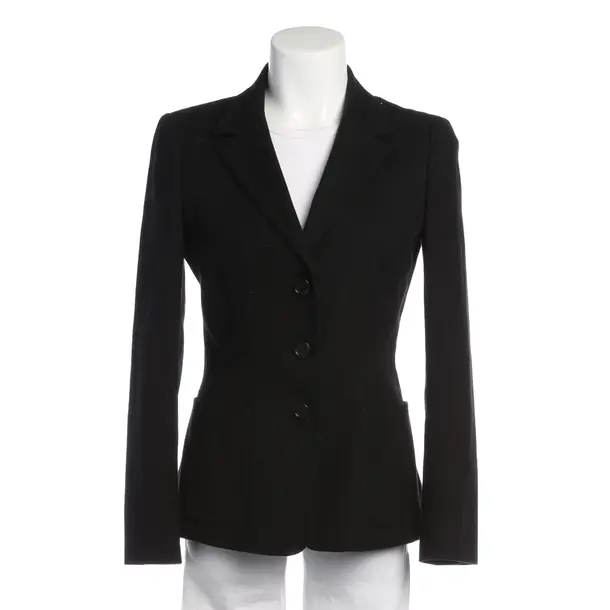 Blazer in Schwarz, Wolle, Prada