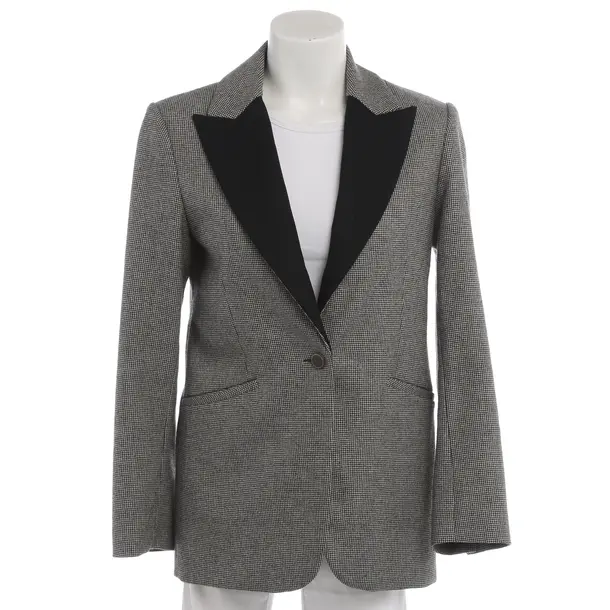 Blazer in Grau, Viskose, Sandro