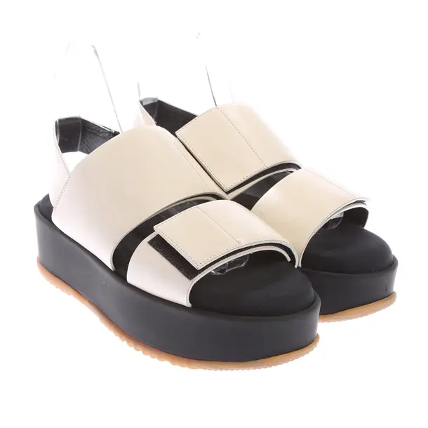 Strappy Sandals in White, , Marni