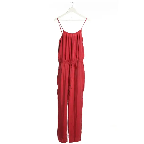 Jumpsuit in Rot, Cupro, American Vintage