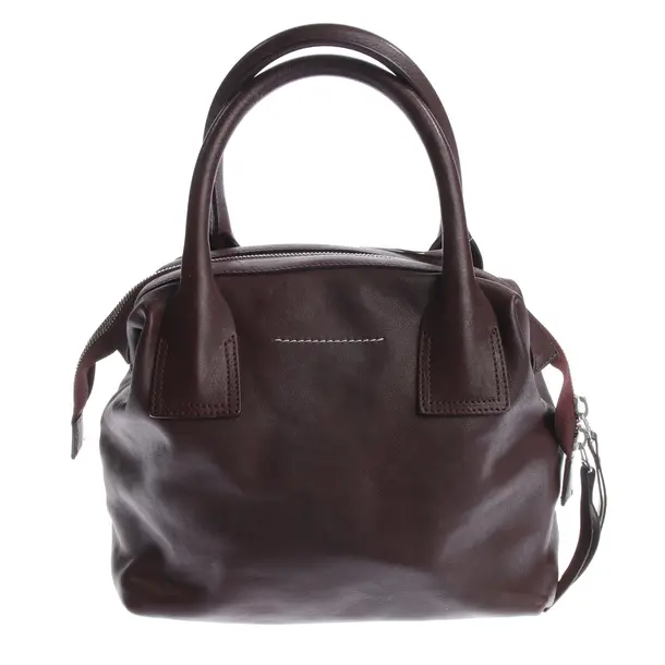 Handtasche in Rot, Leder, MM6