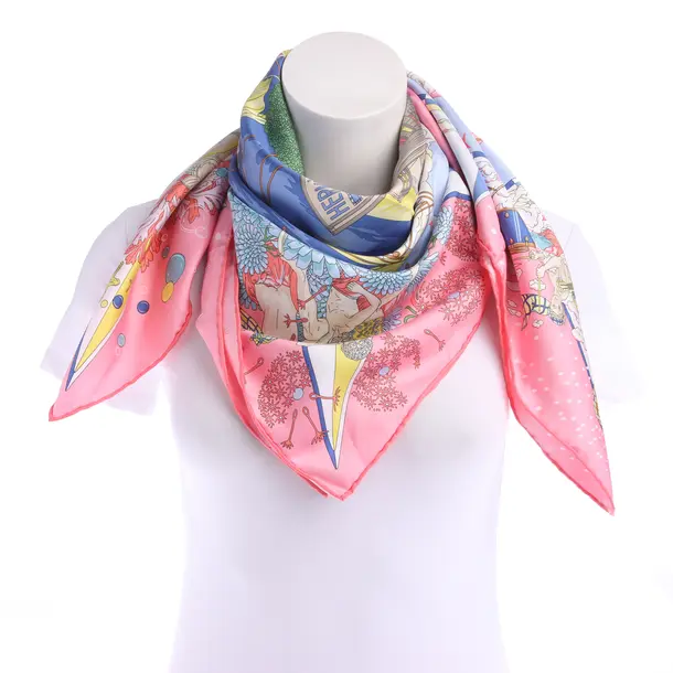Shawl in Multicolored, Silk, Hermès