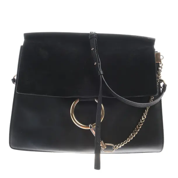 Schultertasche in Schwarz, Leder, Chloé