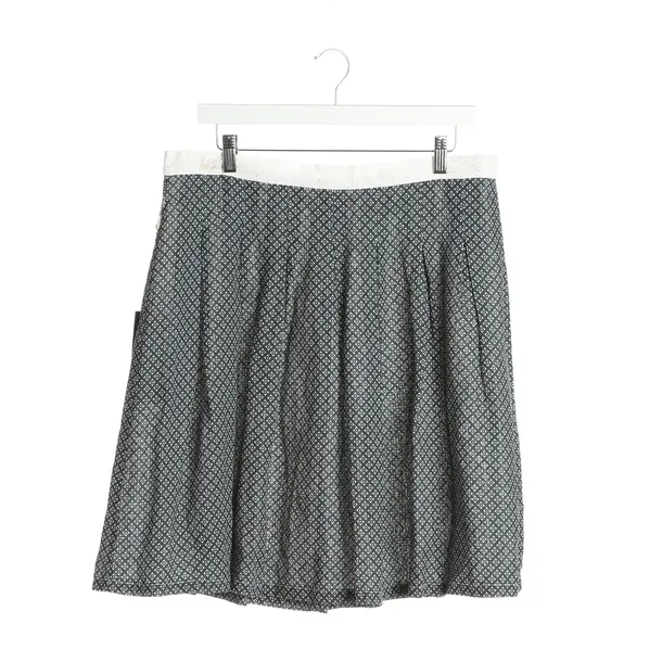 Skirt in Blue, Linen, Luis Trenker