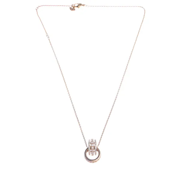 Necklace in Metallic, Metal (metallic, metallized), Swarovski