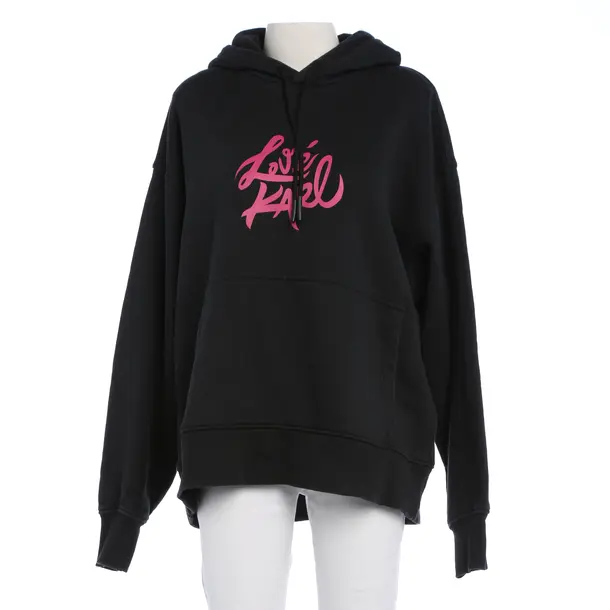 Hoodie in Black, Cotton, Karl Lagerfeld