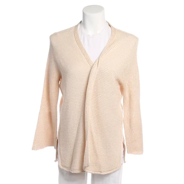 Strickjacke in Weiß, Baumwolle, Marc Cain
