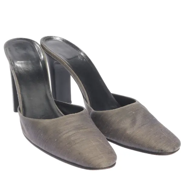 Calvin Klein Hohe Pantoletten EUR 38,5 Camel - Braun - - Pre-Loved Designer Fashion - Calvin Klein Second Hand Designer Shop